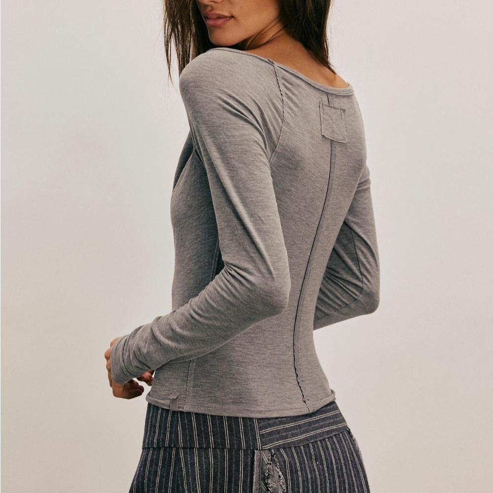 Free People Menagerie Long Sleeve - Picture 2 of 9